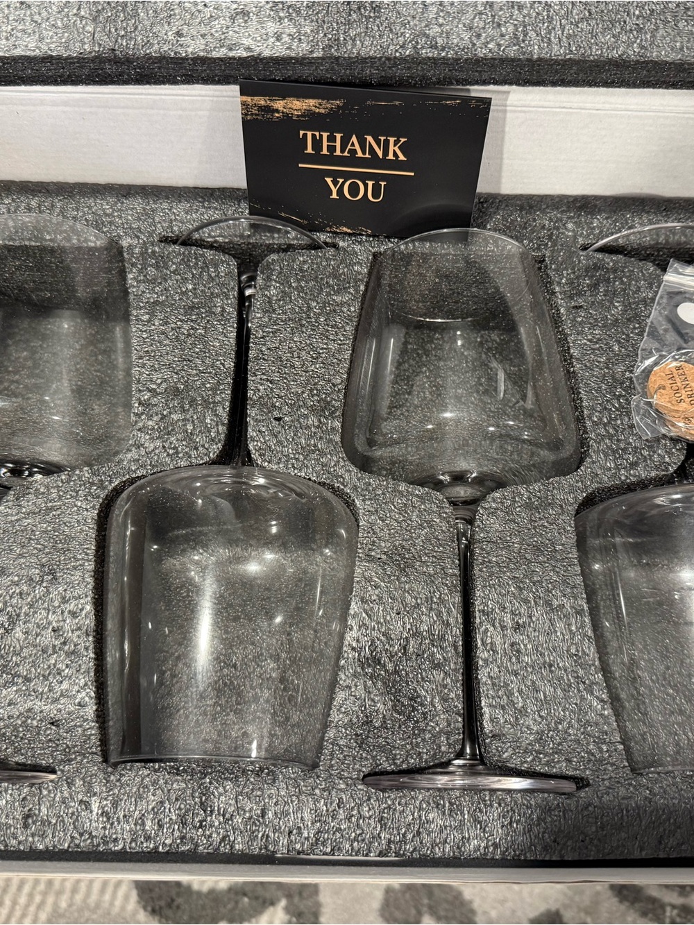 Elegant Stem Wine Glasses by Mora Ceramics - Set of 4